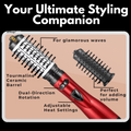 Stylish Hair | Hot Air Brush with Rotating Brush Heads & Adjustable Heat | Effortless Blow Drying for Smooth, Voluminous Hair 7