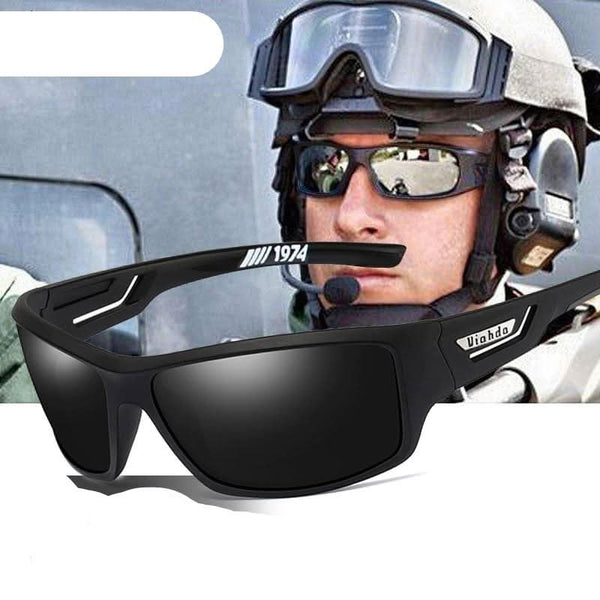 TacticalGear | Polarized Military Sunglasses with UV400 Protection - Lightweight Polycarbonate Frame 1