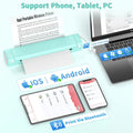 Thermal Printer MK500 | Portable A4 Inkless Bluetooth Printer for Phone 4