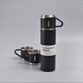 ThermoPro | Thermoflask Water Bottle with Cup Lid | Durable Stainless Steel for Hot & Cold Drinks 0