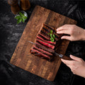Thick Teak Wood Cutting Board – Durable Large Chopping Board for Kitchen and Serving