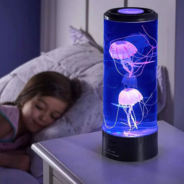 Tranquil Glow | Jellyfish Lamp with Color-Changing Modes | Hypnotic Decor for Stress Relief 0