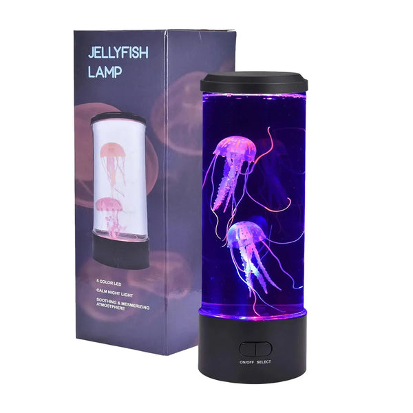 Tranquil Glow | Jellyfish Lamp with Color-Changing Modes | Hypnotic Decor for Stress Relief 1