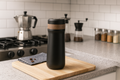 Travel Brew | Portable French Press Coffee Maker with Double-Wall Insulation | Compact Design for Fresh Coffee Anywhere