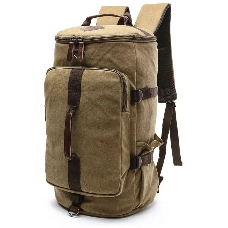 Traveler's Choice | Men's Duffle Bag with Versatile Carry Options | Spacious Canvas Design for Daily Adventures 0