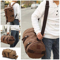 Traveler's Choice | Men's Duffle Bag with Versatile Carry Options | Spacious Canvas Design for Daily Adventures 3