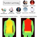 USB-Powered Heated Hoodie with Smart Temperature Control, Full-Zip Design, Adjustable Hood, Unisex Sweatshirt for Cold Weather