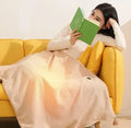 USB-Powered Heated Shawl with Adjustable Temperature – Portable Multi-Purpose Warmth for Indoor and Outdoor Use
