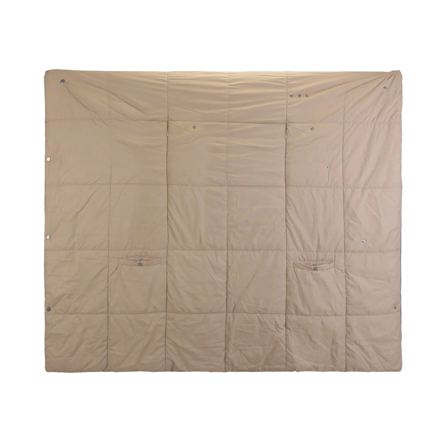 USB Wearable Heated Blanket with Zipper Armholes, Dual Controls, and 6 Heating Zones for Custom Warmth
