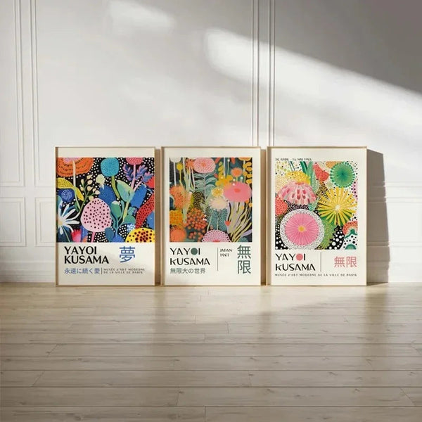 Kyoto Vibrant Wall Art — Japanese-Inspired Canvas Print