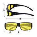 VisionGuard | Night Driving Glasses with Anti-Glare Lenses | Enhanced Clarity for Safer Nighttime Driving 2