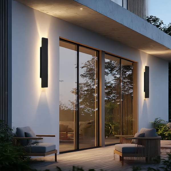 Waterproof LED Outdoor Wall Lamp – Energy Efficient Aluminum Light Fixture for Modern Outside Lighting