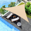 Waterproof Triangle Shade Sail with UV Protection for Patio and Garden – Durable Polyester Sun Shade Sail