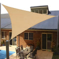 Waterproof Triangle Shade Sail with UV Protection for Patio and Garden – Durable Polyester Sun Shade Sail