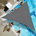 Waterproof Triangle Shade Sail with UV Protection for Patio and Garden – Durable Polyester Sun Shade Sail