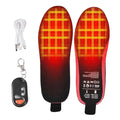 Wireless Heated Insoles with Remote Control and Adjustable Heat Levels – Slim Heated Shoe Inserts for Custom Comfort