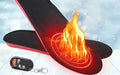 Wireless Heated Insoles with Remote Control and Adjustable Heat Levels – Slim Heated Shoe Inserts for Custom Comfort
