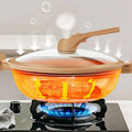 Wok Cooking Pro | Non-Stick Wok with Steamer Basket & Glass Lid 4