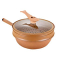 Wok Cooking Pro | Non-Stick Wok with Steamer Basket & Glass Lid 6