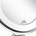 Zelyria | LED Vanity Mirror with 10x Magnification & Crystal Clear Lighting | Perfect for Flawless Makeup Application 1