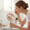 Zelyria | LED Vanity Mirror with 10x Magnification & Crystal Clear Lighting | Perfect for Flawless Makeup Application 2